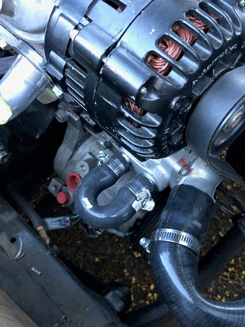 Corvette Envy LS Heater Core Bypass Hose Coolant Crossover