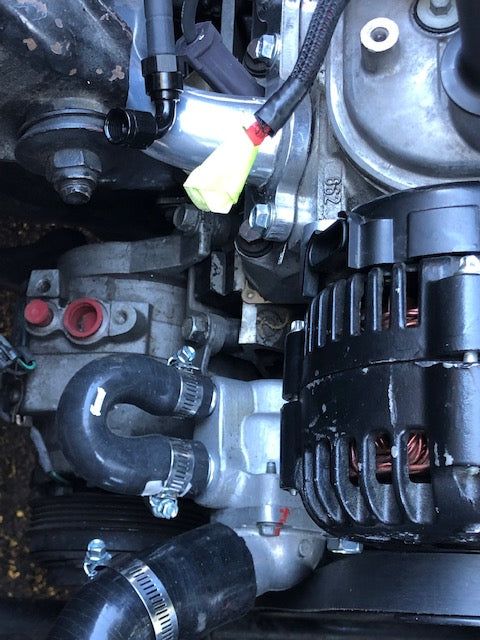 Corvette Envy LS Heater Core Bypass Hose Coolant Crossover