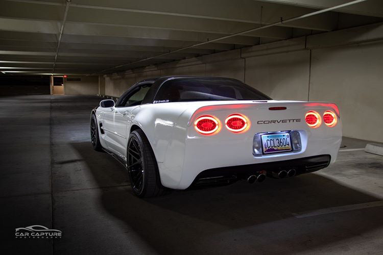 Corvette Envy C5 Halo LED Taillights - Modified Version