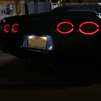 Corvette Envy C5 Halo LED Taillights - Modified Version